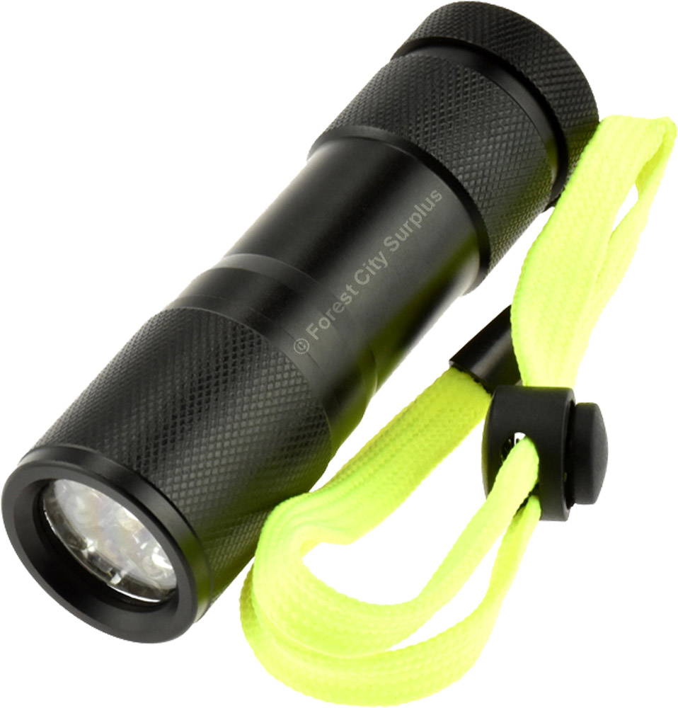 9 LED Waterproof Flashlight Camping Lanterns & Lights Forest City