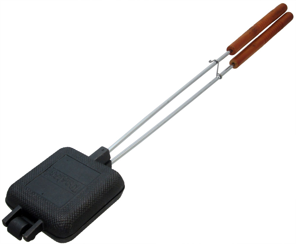 Toastee™ Square Cast Iron Pie Irons/Campfire Cookers Camping Cooking