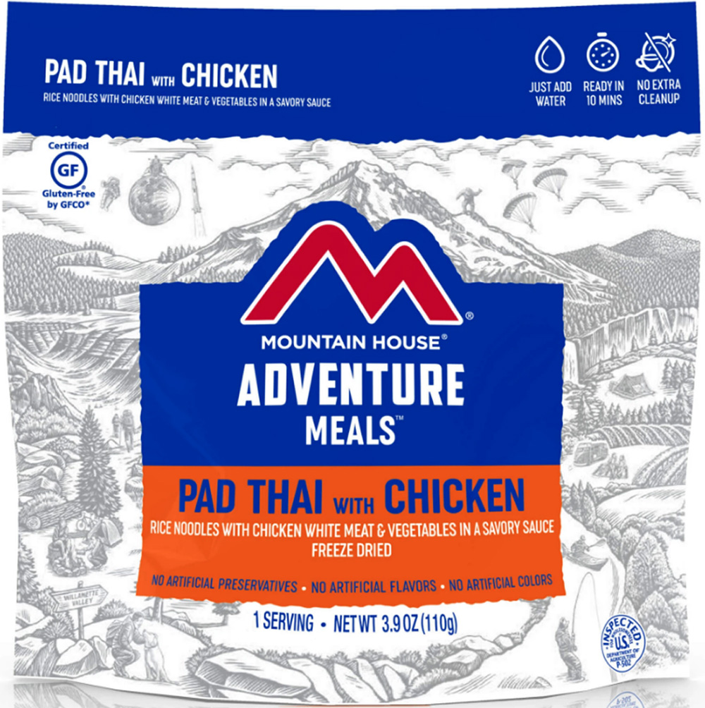 Mountain House Pad Thai with Chicken Freezedried Meal Survival