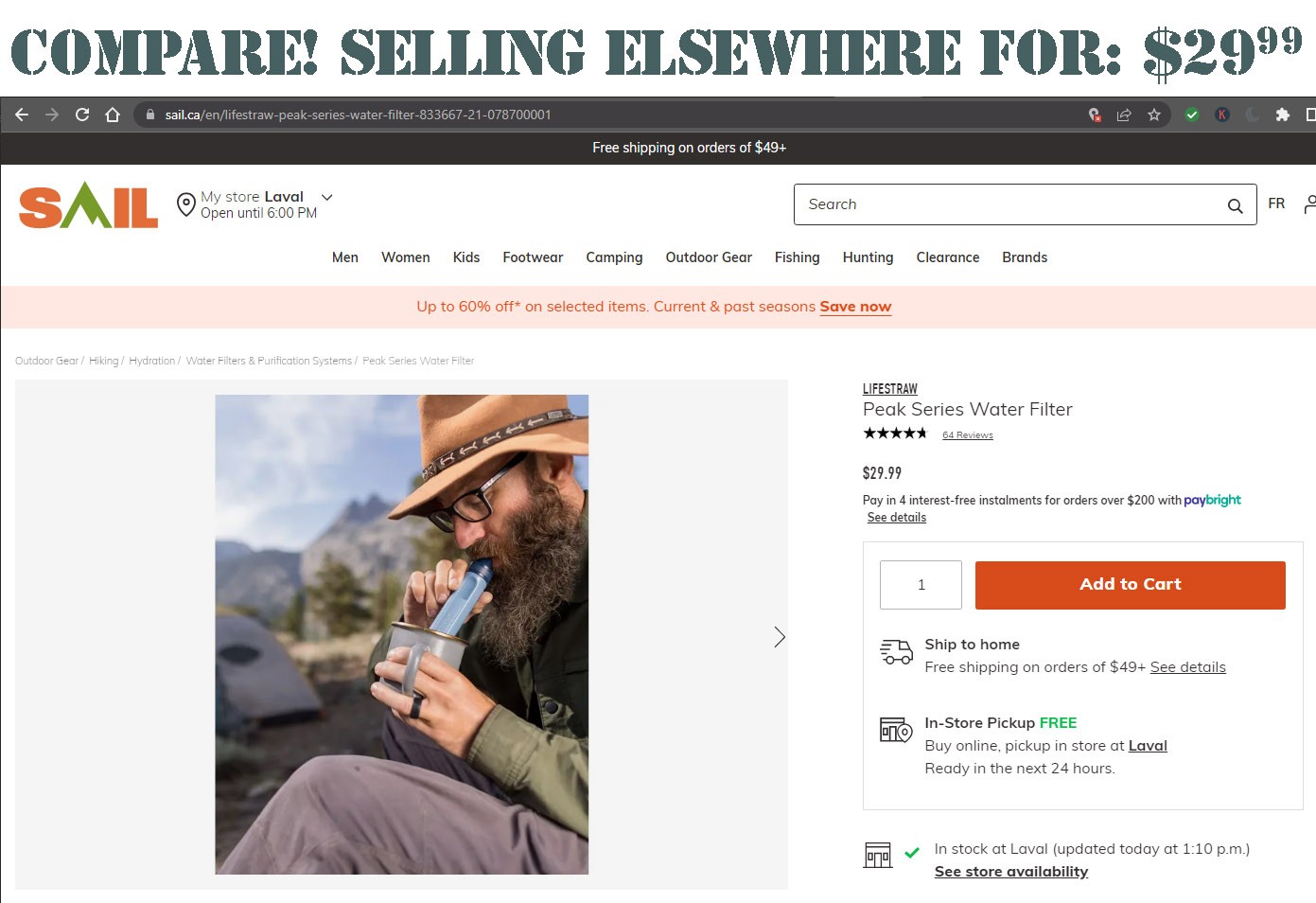 LifeStraw® Peak Series Personal Water Filter Straws Safe Water