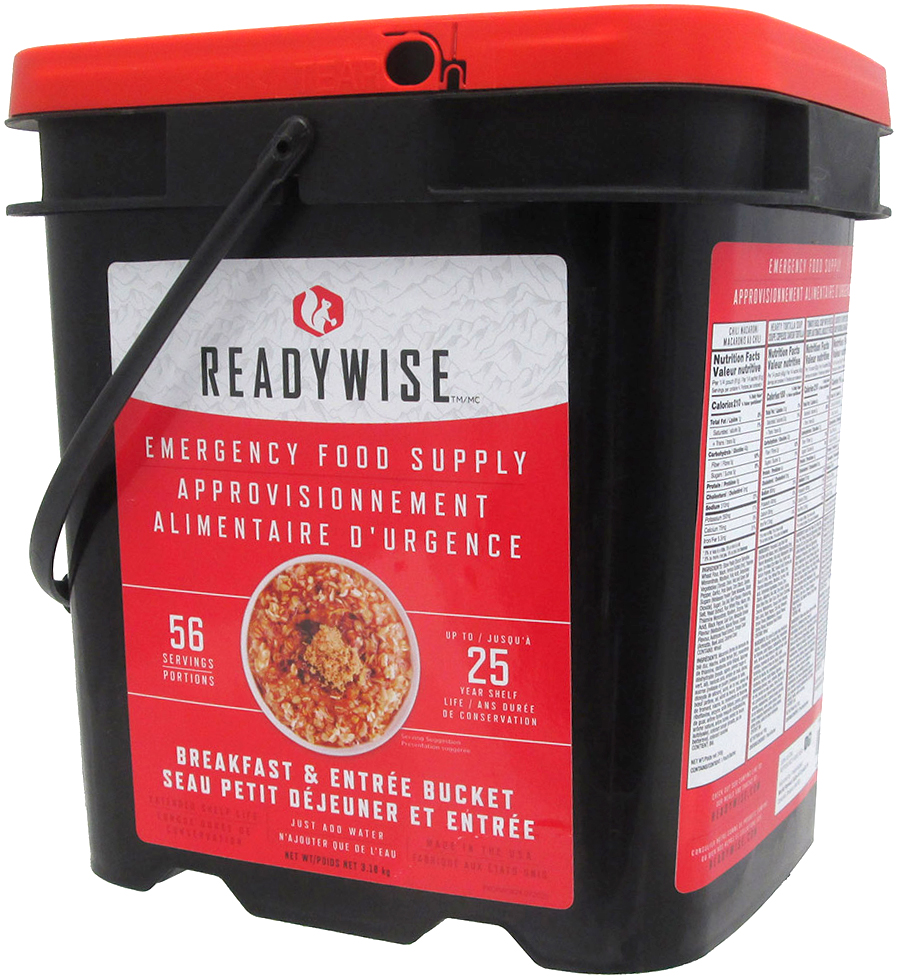Readywise™ Survival Food Kit 56 Servings Survival Rations and