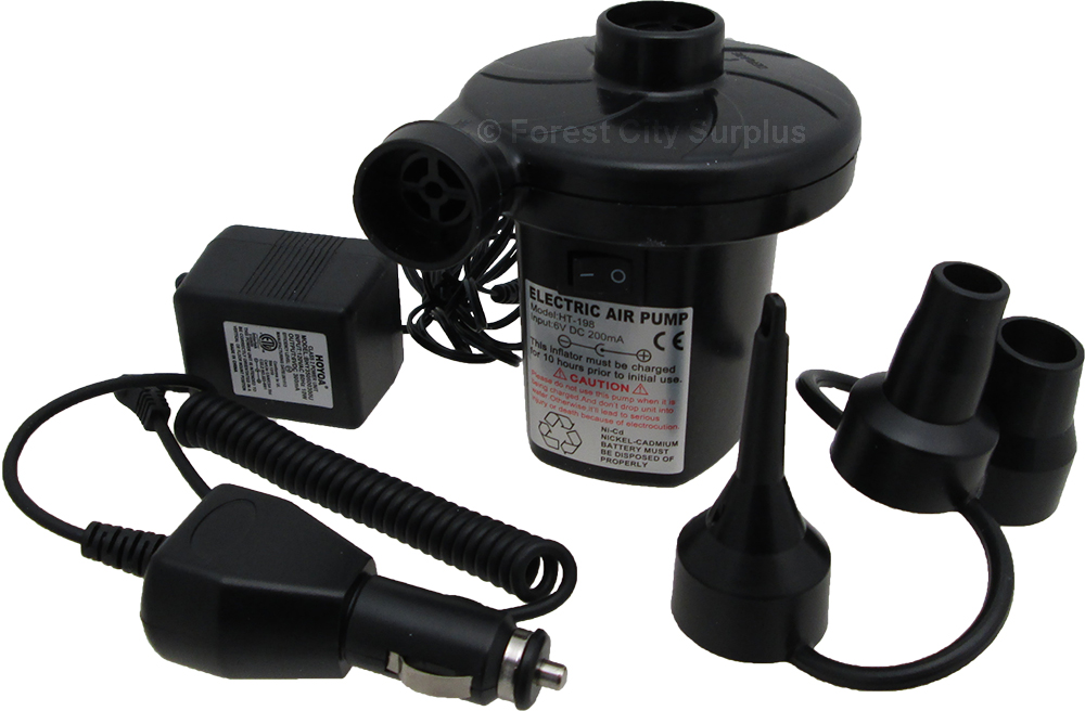 Rechargeable Electric Air Bed Mattress Pump / Inflator Discount