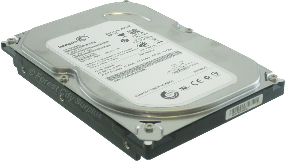 Used 250GB SATA Hard Drives Computer Components Forest City Surplus