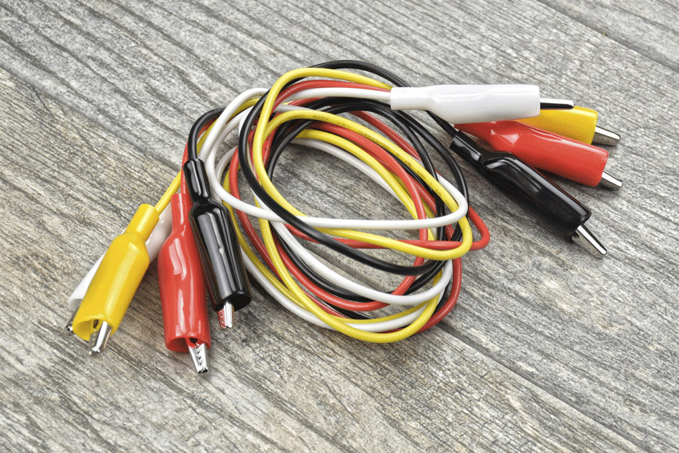 Electrical Test Leads with Alligator Clip Ends Multimeters Forest