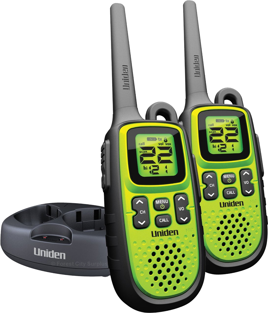Jet Ski Radio Uniden 45KM Waterproof GMRS Radios 2Way Portable Radios Forest City Surplus