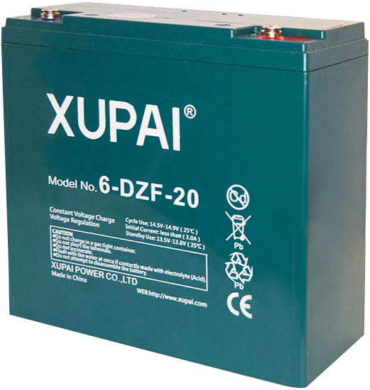 Xupai 12V/20Ah Rechargeable Sealed Lead Acid Batteries Prepper