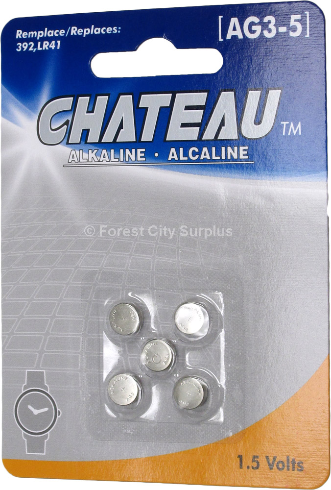 AG3 Watch Batteries, LR41 Button Battery, LR736, SR736, SG3 Batteries