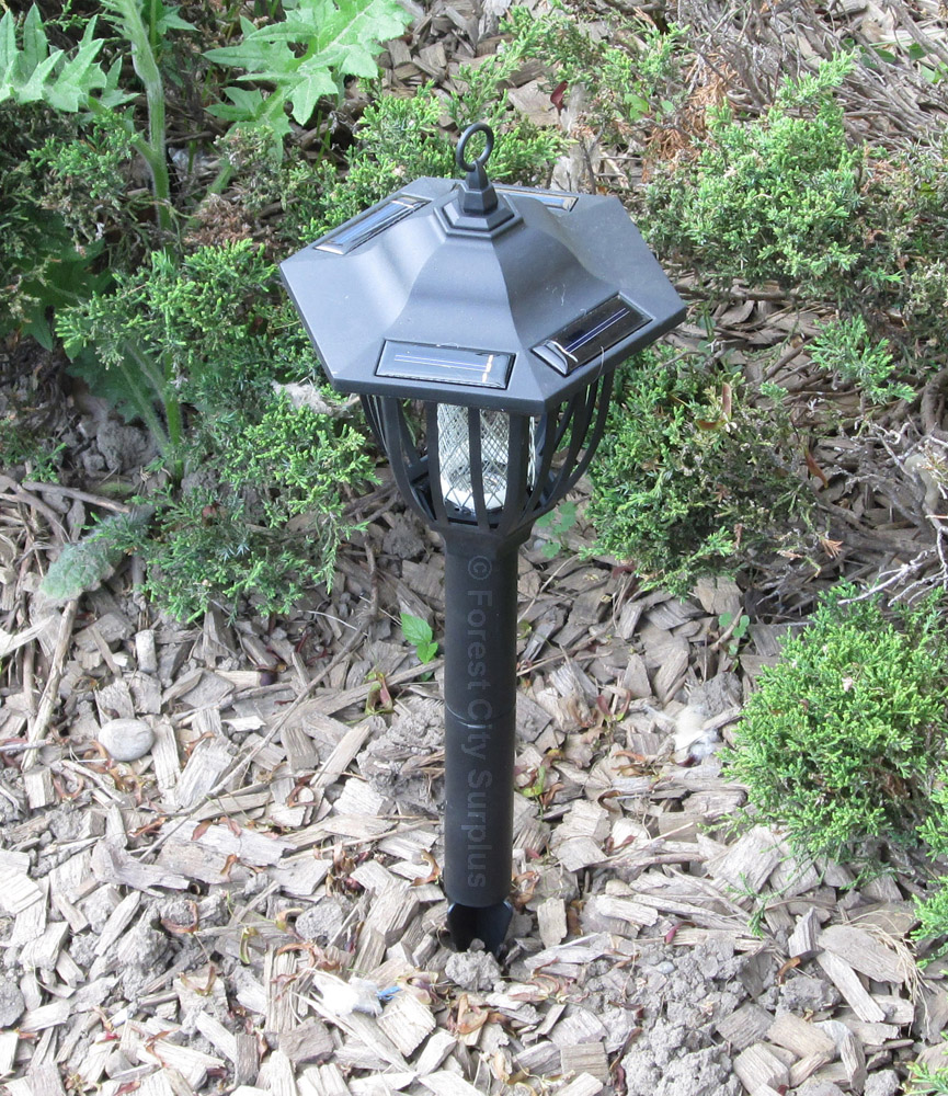 Solar Powered Insect Killers and Garden Lights, Bug Zappers INSECT