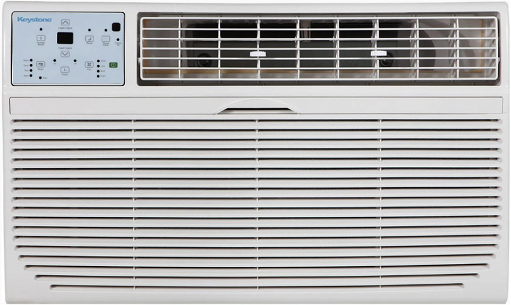 Keystone 14,000 BTU 230V ThroughtheWall Air Conditioner and Heater