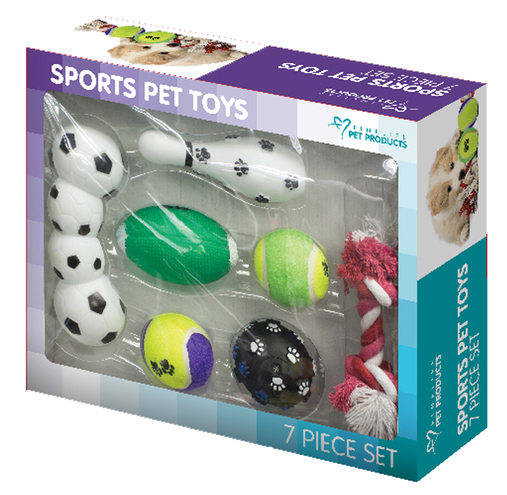 Fine Life™ Pet Toy Sports Gift Set PET SUPPLIES Forest City Surplus