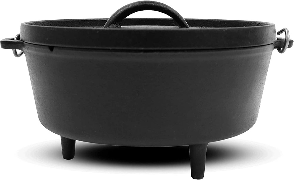 Pit Boss 10Inch Cast Iron Dutch Ovens Camping Cooking Gear Forest