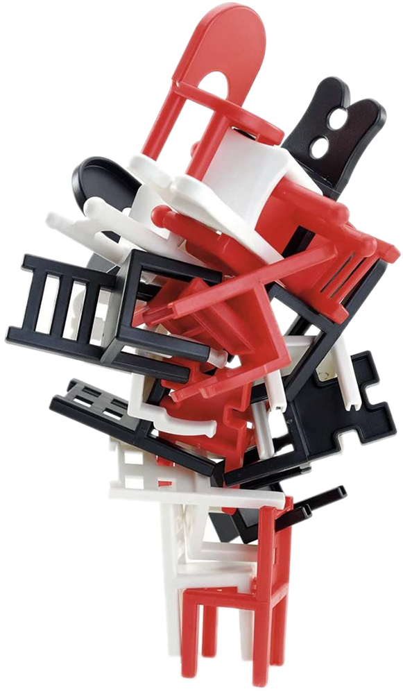 Falomir Stacking Chair Game Set Games and Sports Forest City