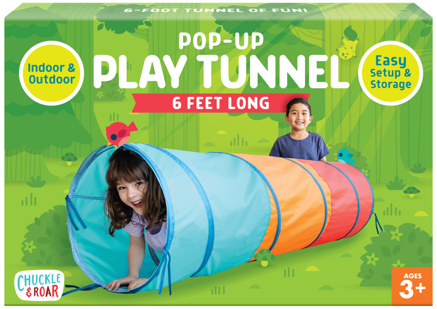 Chuckle & Roar® Popup Play Tunnel Gifts for Kids 10 25 Forest