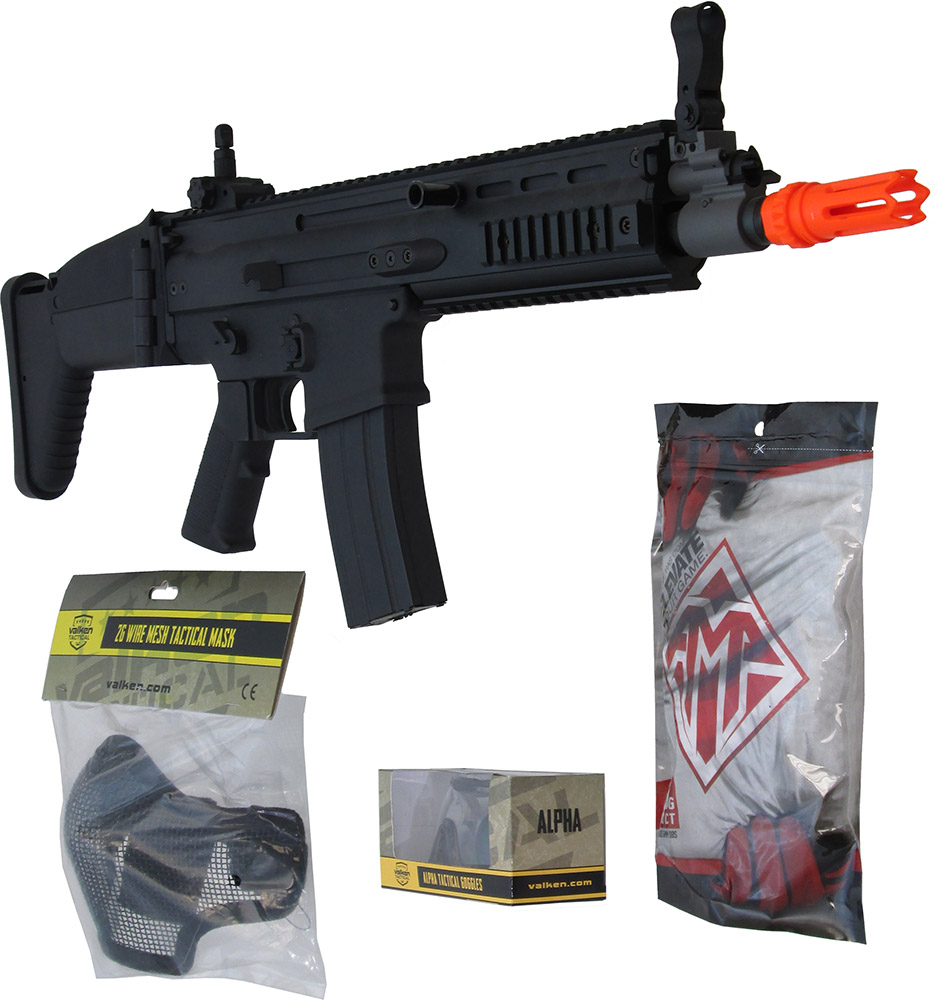Cybergun® FN Herstal SCARL Airsoft Gun Combo Airsoft Assault Rifles