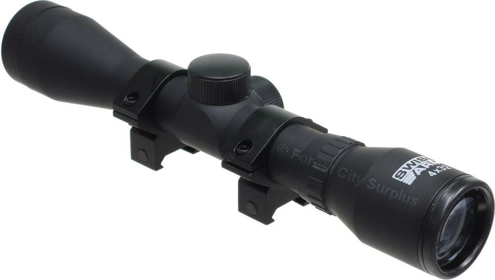 Swiss Arms® 4x32 Magnification Gun Sights Paintball Gun Sights and