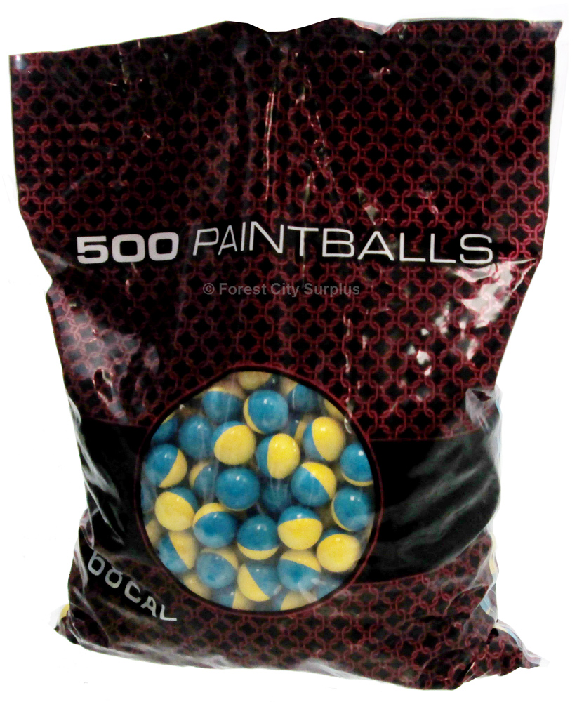 2000 GI Sportz Two Star .68 Caliber Paintballs with Yellow Fill