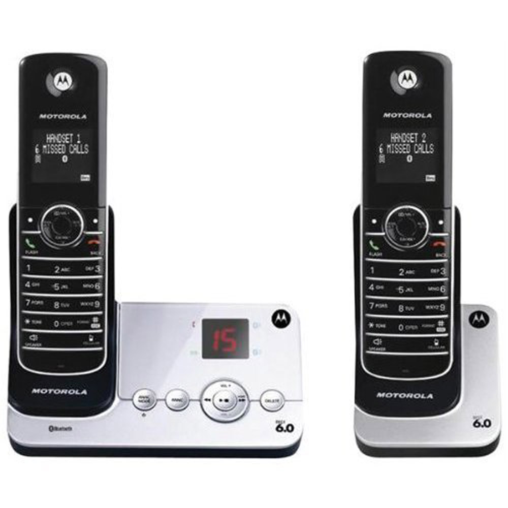 Motorola B802 DECT 6.0 Digital Cordless Phones Cordless Phones