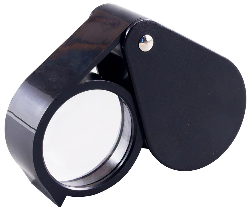 50mm Lens 10X Large Plastic Loupe Magnifier Magnifiers Forest City