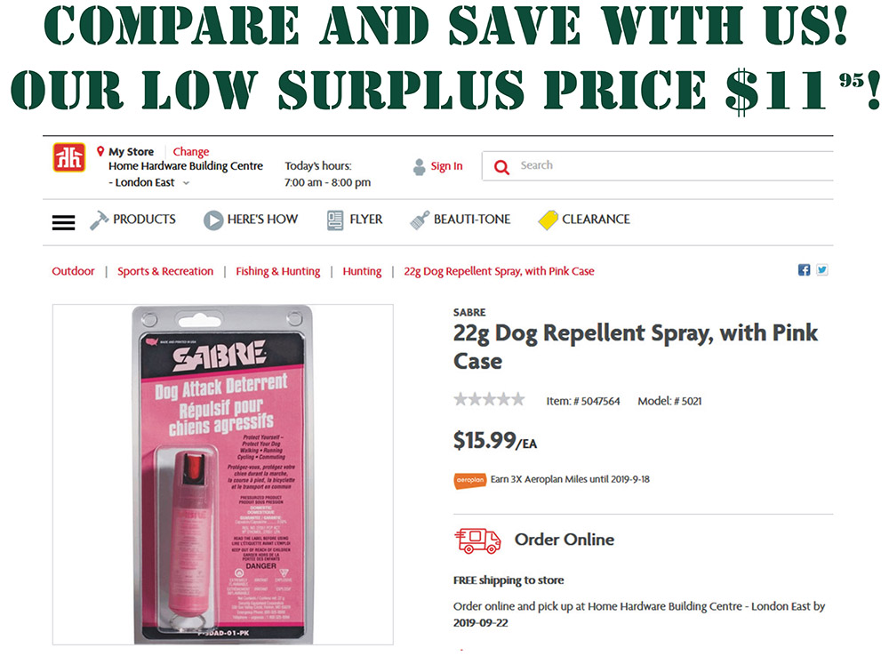 Sabre Dog Repellent Spray at Angie Collier blog