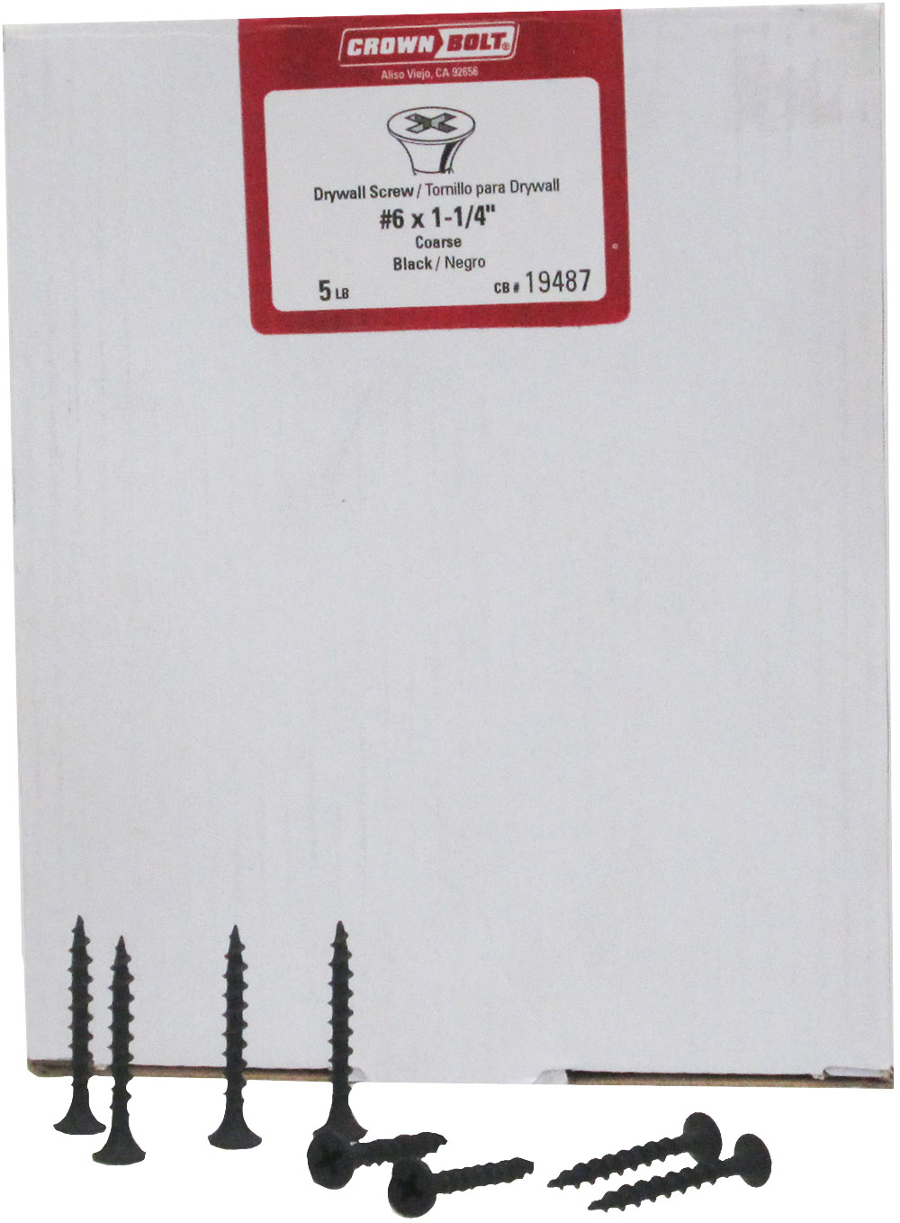 Crown Bolt 6 x 11/4" Drywall Screws Screwdrivers Forest City