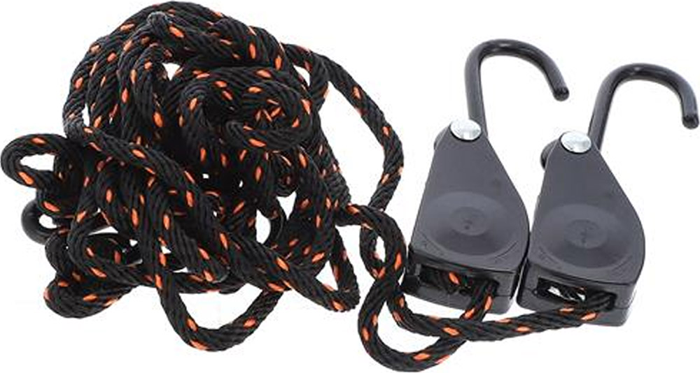 Ratcheting Rope Hoist Set Tarps & TieDowns Forest City Surplus