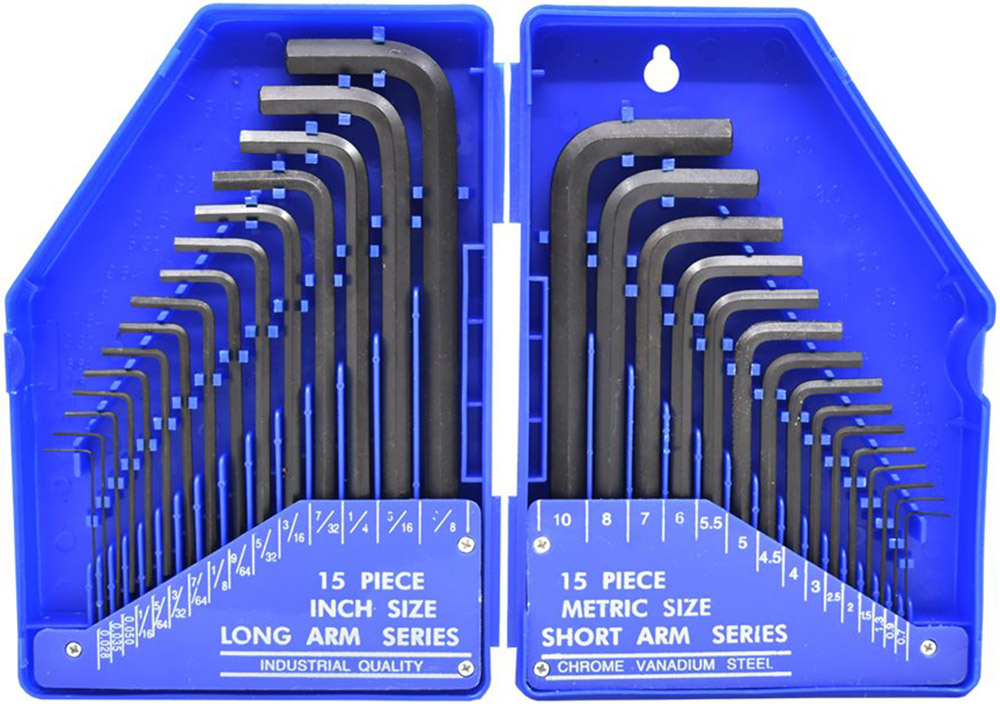 Tooltech 30Piece Hex Key Set More Tools Forest City Surplus Canada