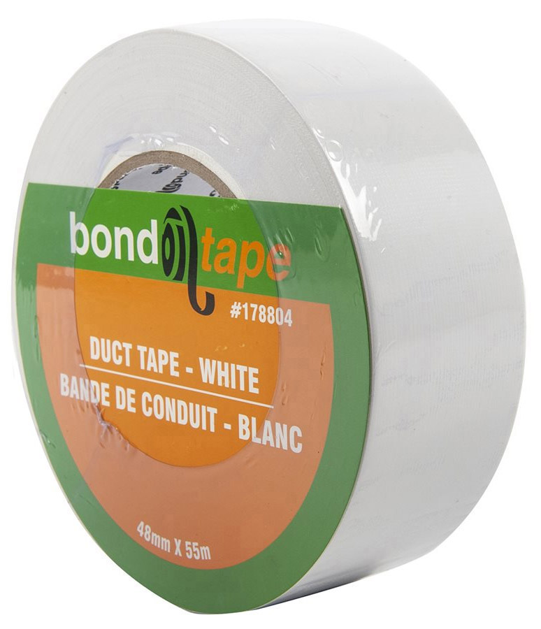 BOND TAPE White Duct Tape 48mm x 55m Glue, Tape, and Adhesives