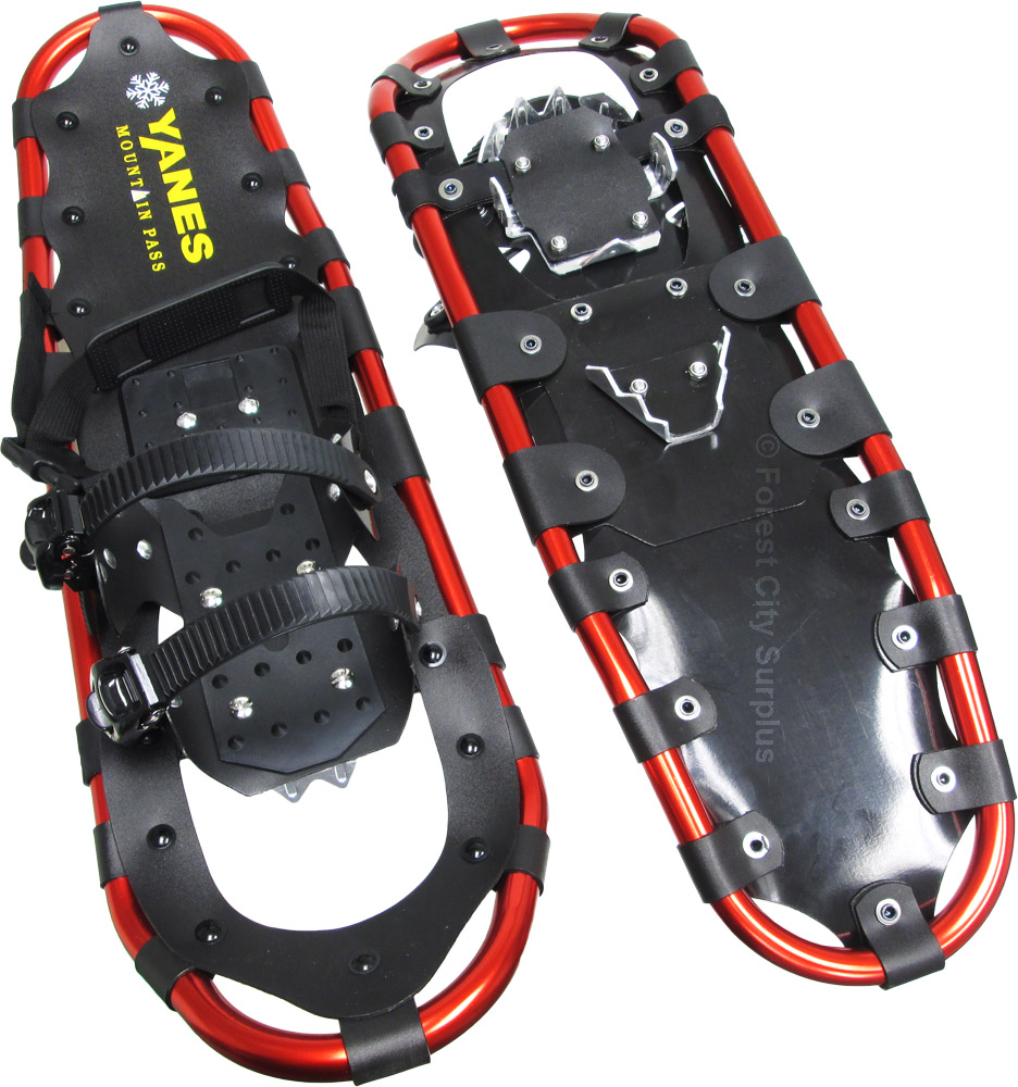 Yanes® Mountain Pass 68 Aluminum Snowshoes 155 Pound Capacity