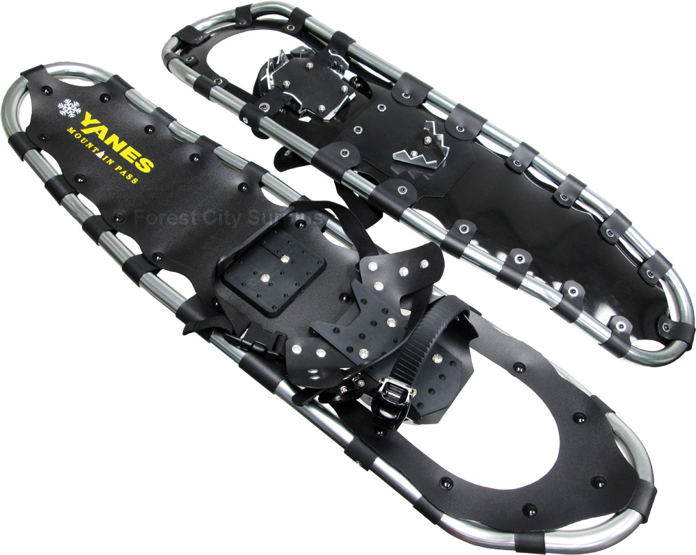 Mountain Pass 86 Aluminum Snowshoes 250 Pound Capacity Winter