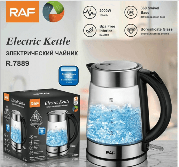 ELECTRIC KETTLE R.7889 Tập Đoàn Giao Thương 5 Châu