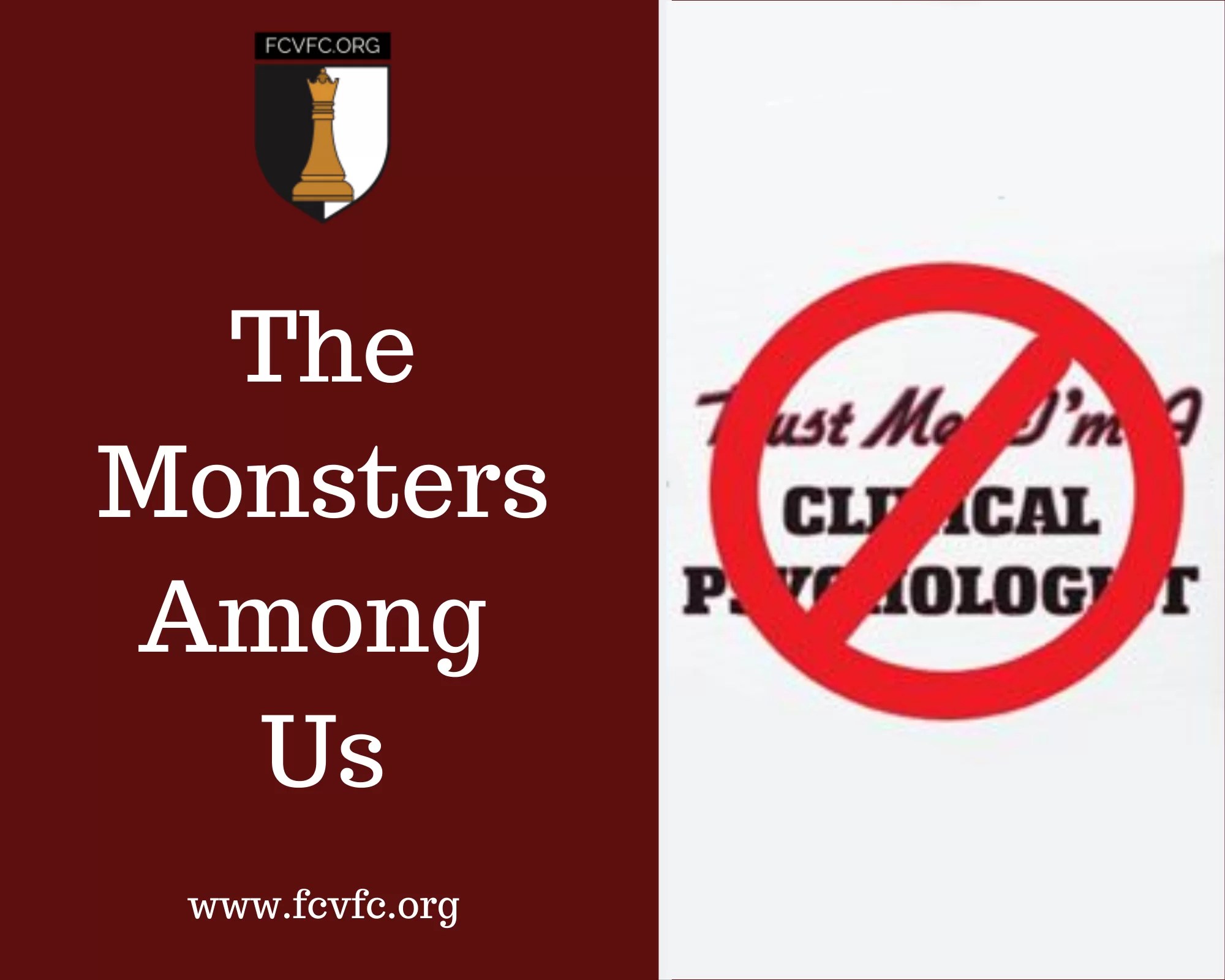 The Monsters Among Us A Letter to the Licensing Boards The Foundation for Child Victims