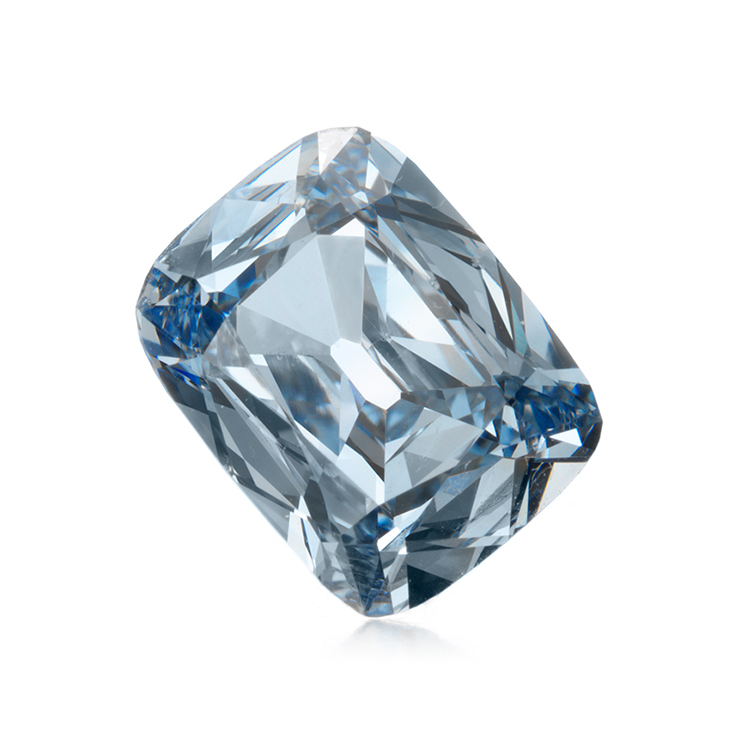 FD Gallery A Fancy Intense Blue Diamond of 1.15 carats