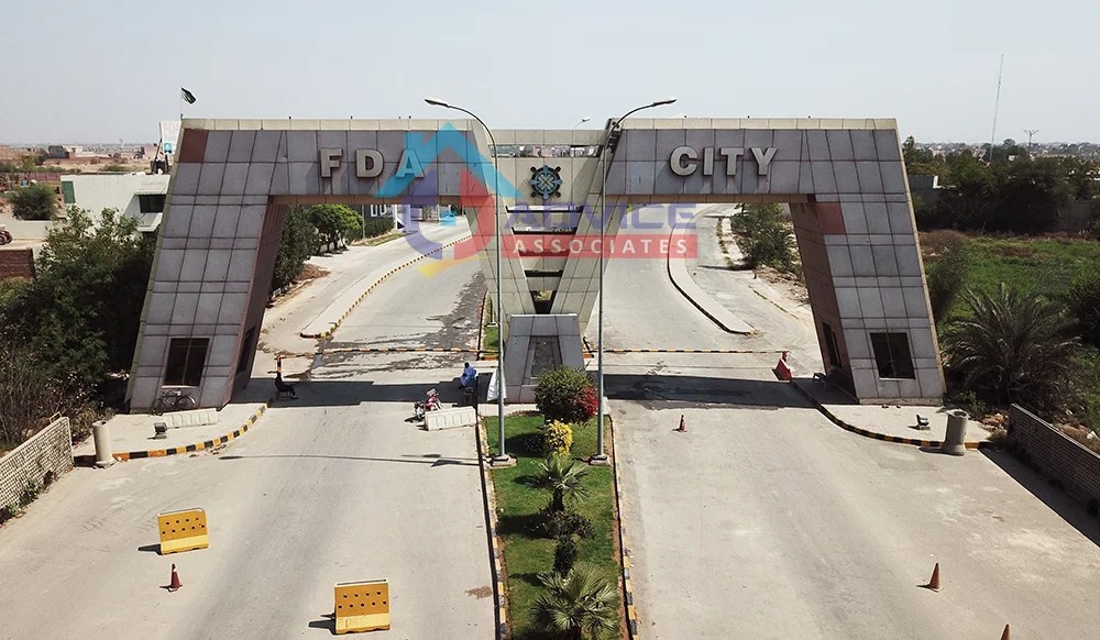 FDA city Faisalabad Pakistan, FDA city photo, Real State in Faisalabad