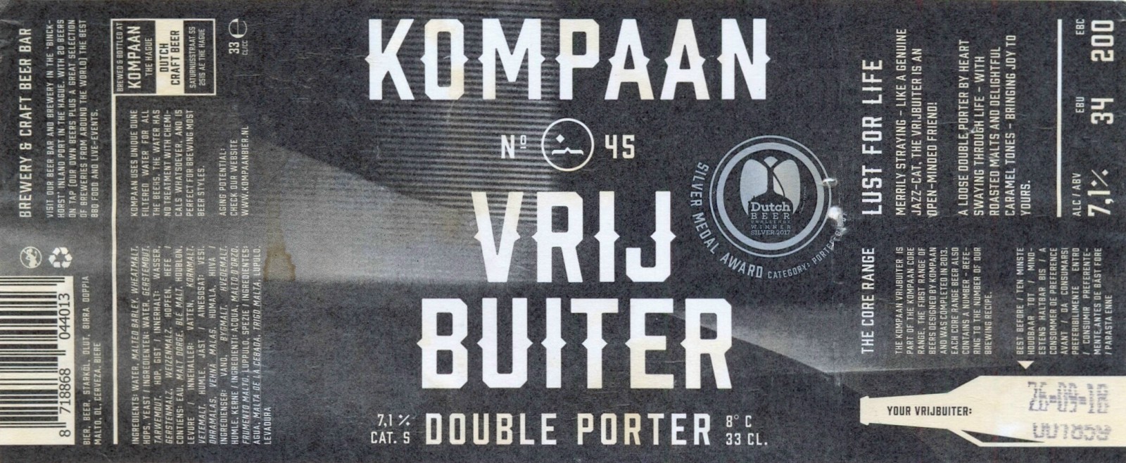 Kompaan Microbrewery, Den Haag (Niederlande)