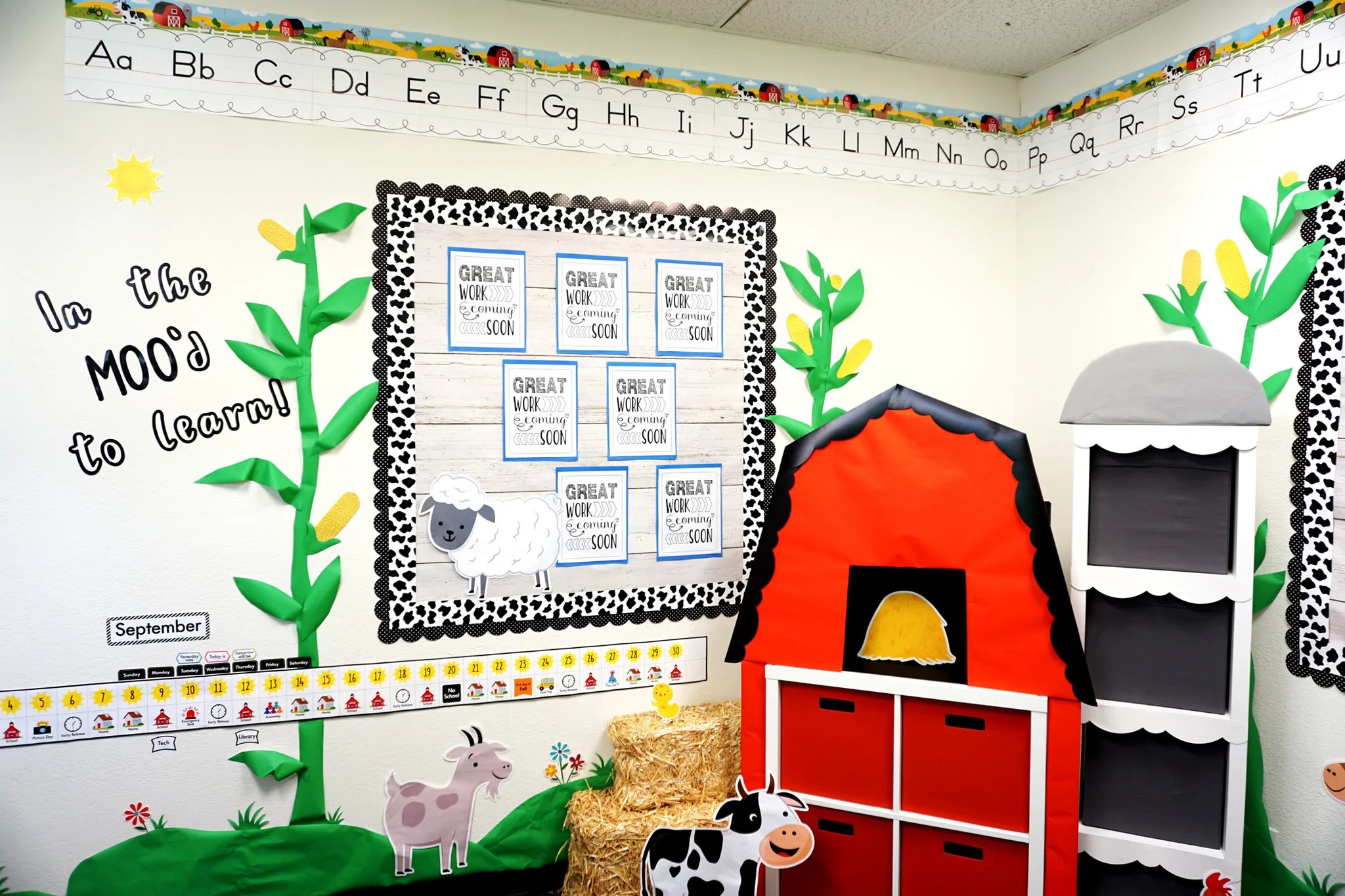 Jumbo Farm Friends Bulletin Board FD Class Décor