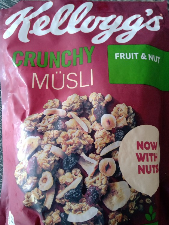 Kellogg's, Crunchy Müsli, Fruit and Nut Kalorien Neue Produkte Fddb