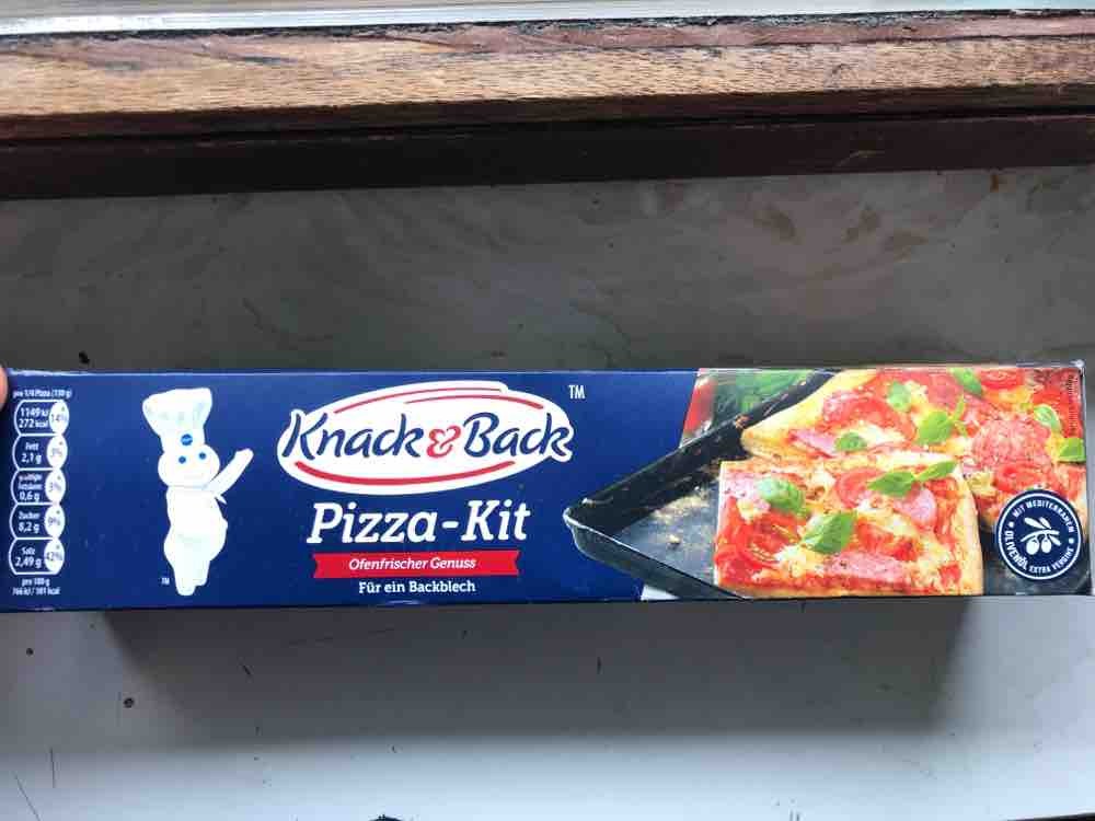 Pillsbury, Knack und Back, PizzaKit, Teig und Sauce Kalorien Pizza