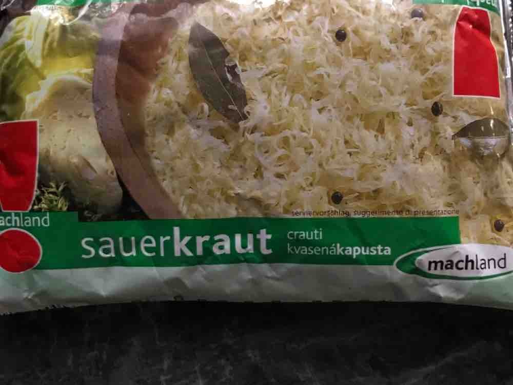 Machland, Sauerkraut Mild, Sauerkraut Kalorien Gemüsekonserven Fddb