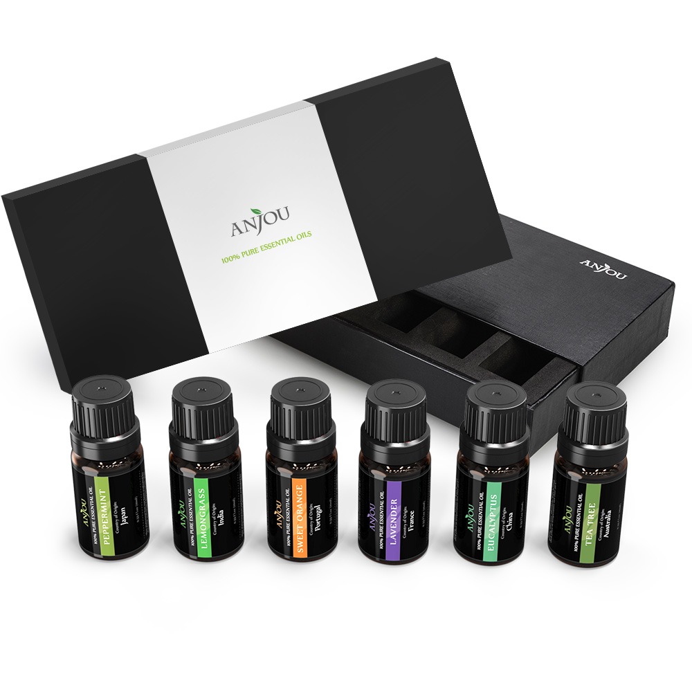 Essential Oils Set Anjou 100 Pure Top 6 Aromatherapy | Fdirect.eu - B2B