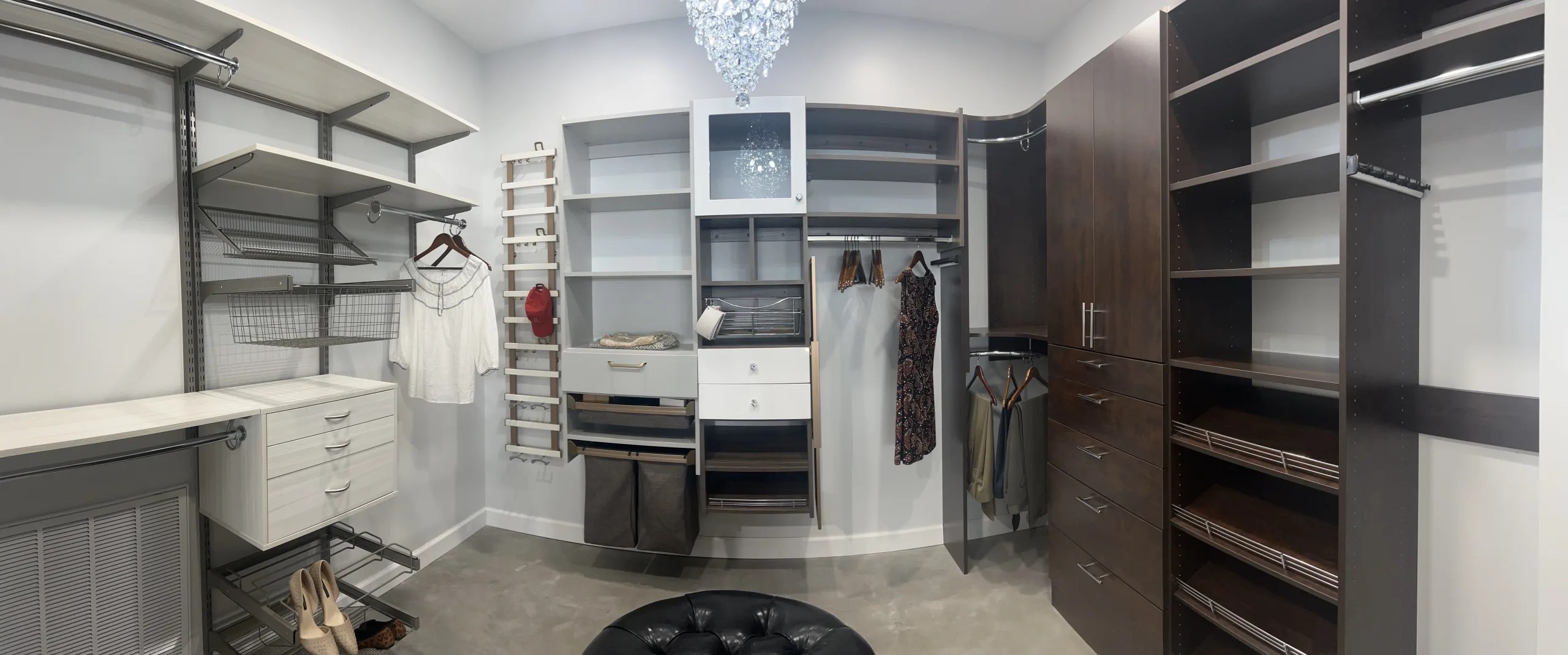 Showroom WalkIn Closet Design FD Kitchen & Bath