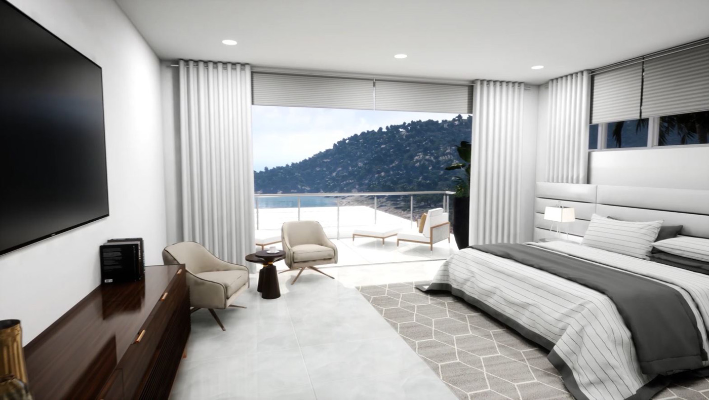 Black Sands Resort by FDM Designs Chateau Le Parc Banquette Hall