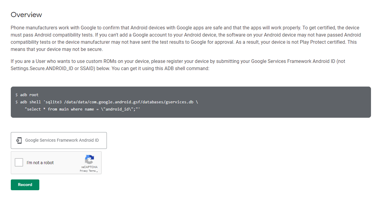 How to Fix Play Protect Certification Error xiaomiui