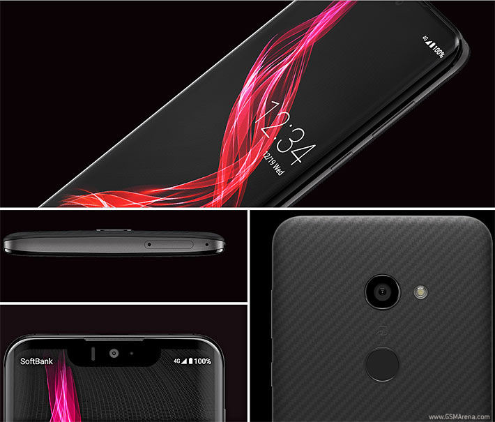 Sharp Aquos Zero pictures, official photos