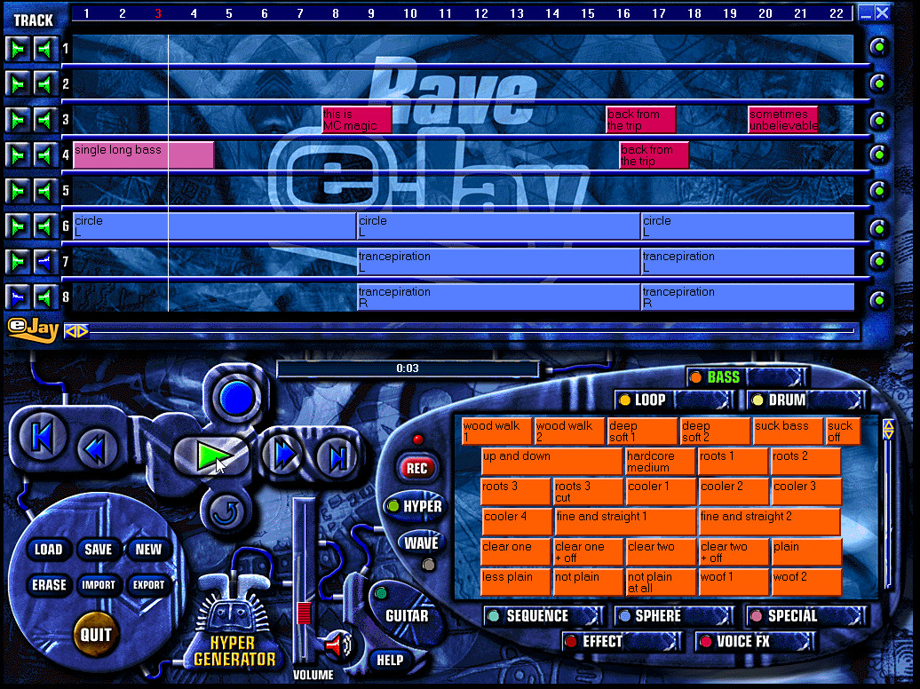 TÉLÉCHARGER RAVE EJAY GRATUIT GRATUIT