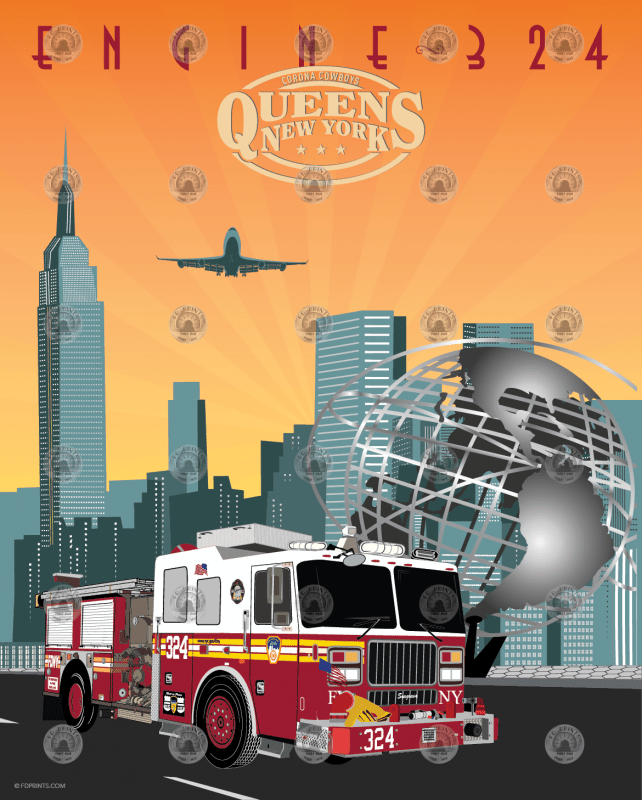 Fire Station Poster vs. Firehouse Poster FDPrints