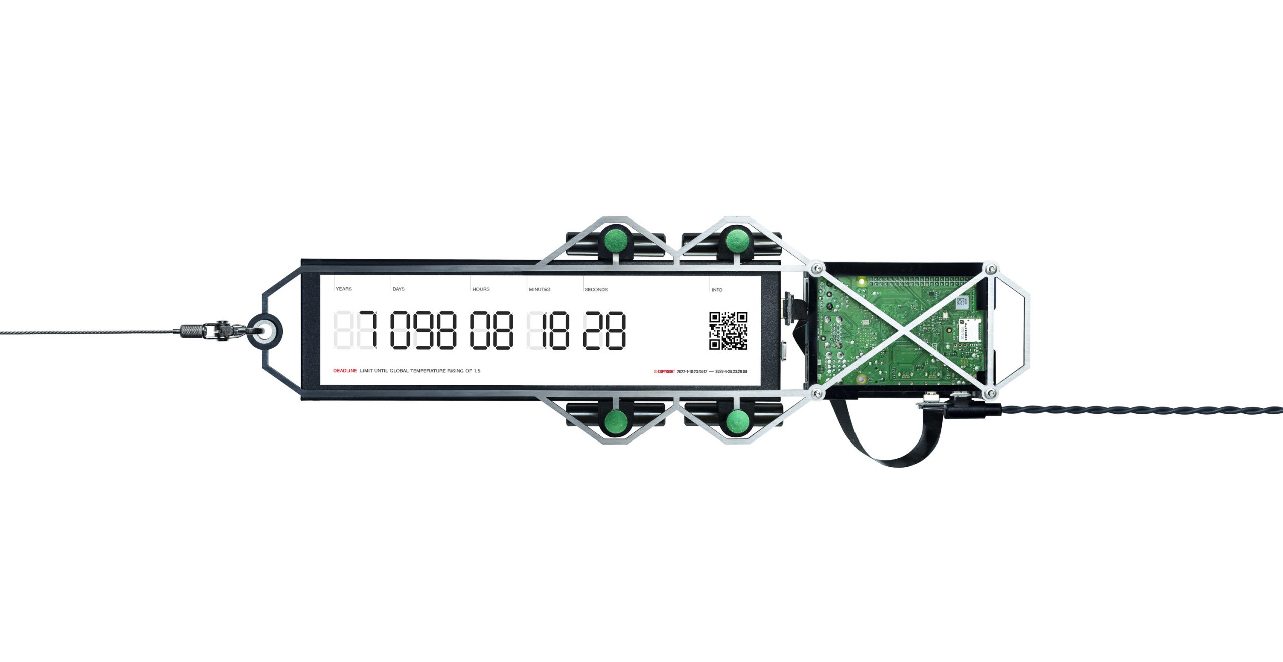 気候変動対策のタイムリミットを示す気候時計「Climate Clock」 を渋谷の街に実装開始 一般社団法人渋谷未来デザイン