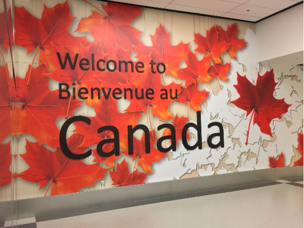 Calgary Airport Signage F&D Scene Changes