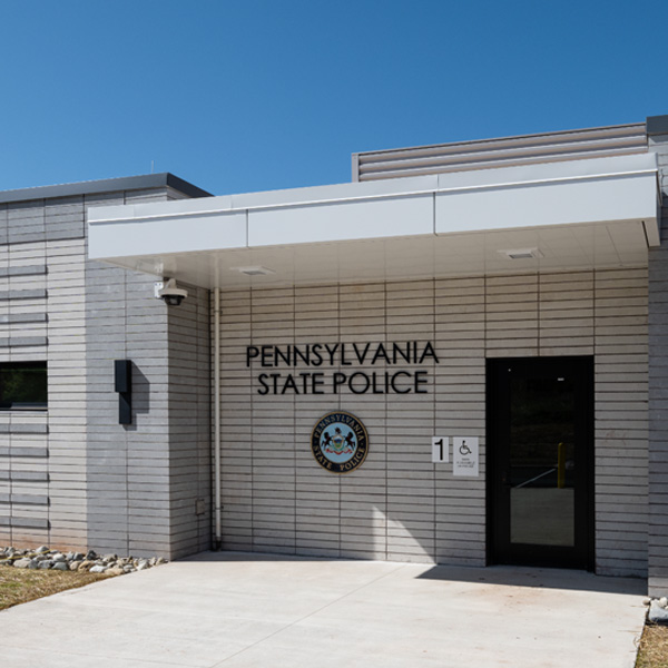 Project Completion Pennsylvania State Police Station and Training Center