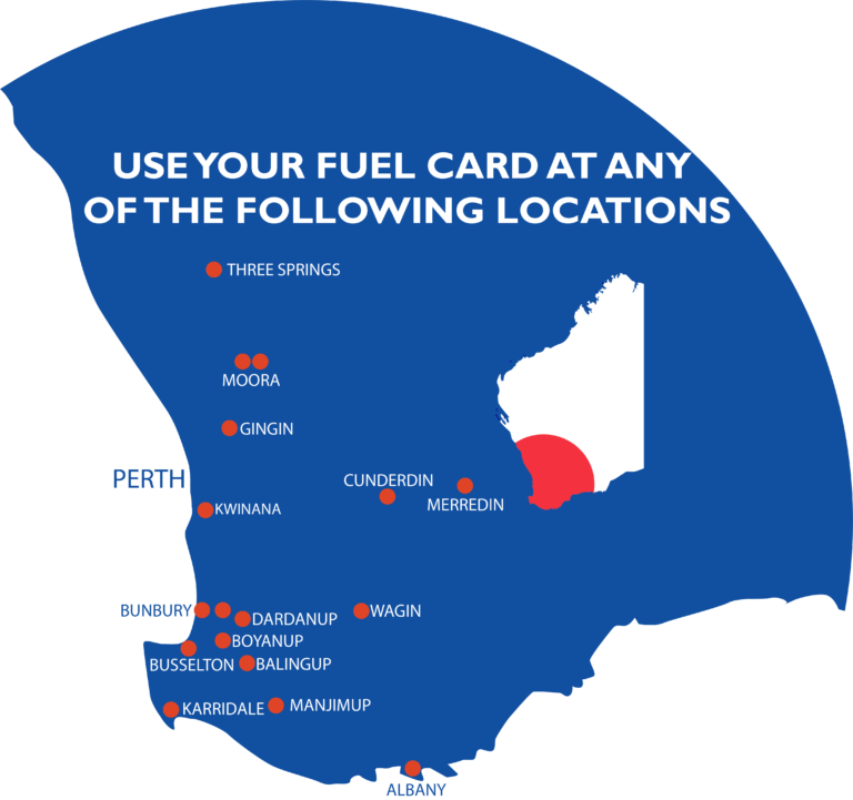 A Fuel Distributors of WA fuel card is the convenient way to fill up.