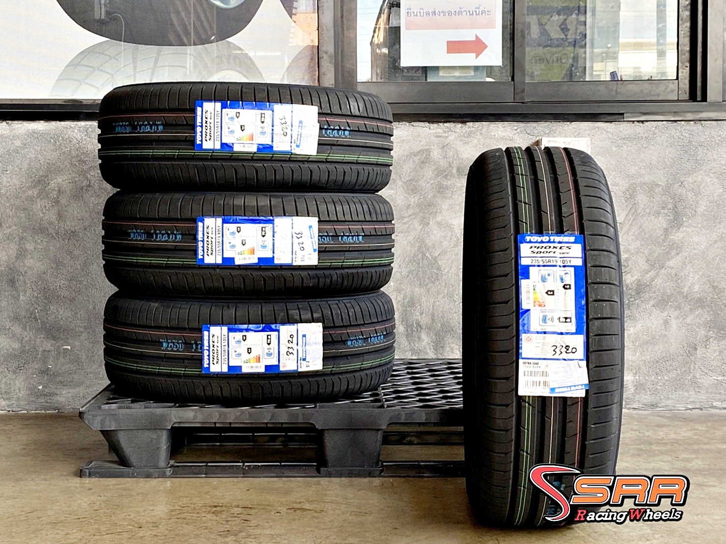 TOYO PROXES Sport SUV 235 55R18 Precious HS2 メタリックブラックポリッシュ 18インチ 7J